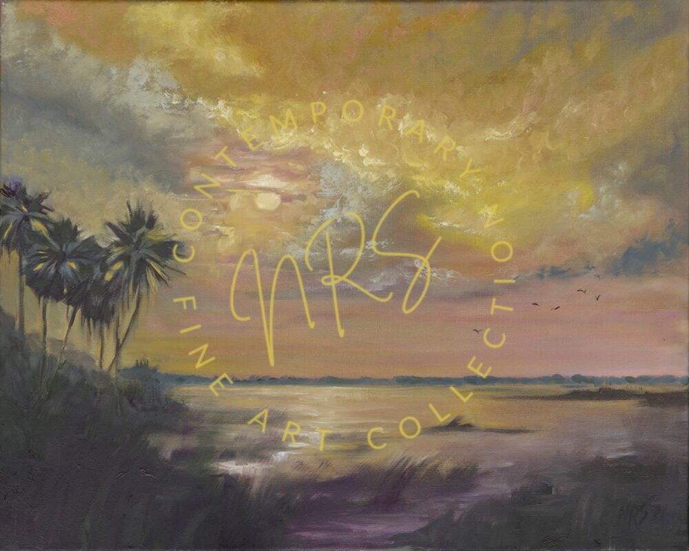 Sunset Sky| 16 x 20 in. Oil on Canvas | Status: Available